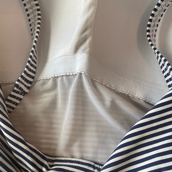 NipTuck Navy Ahoy twist front design and tummy control I piece swimsuit - Picture 4 of 10
